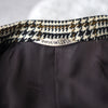 Glen Check Single Breasted Wool Tailored Jacket