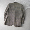 Glen Check Single Breasted Wool Tailored Jacket