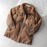 Glossy Puffer Down Jacket - NEWSED