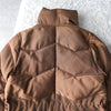 Glossy Puffer Down Jacket