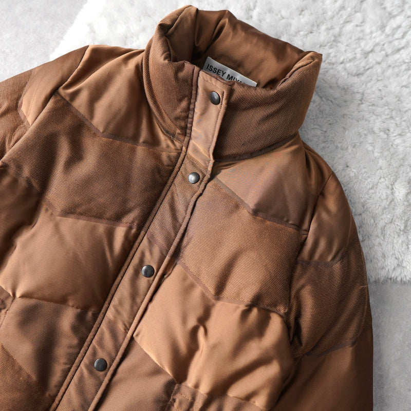 Glossy Puffer Down Jacket - NEWSED