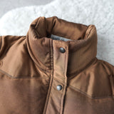 Glossy Puffer Down Jacket - NEWSED