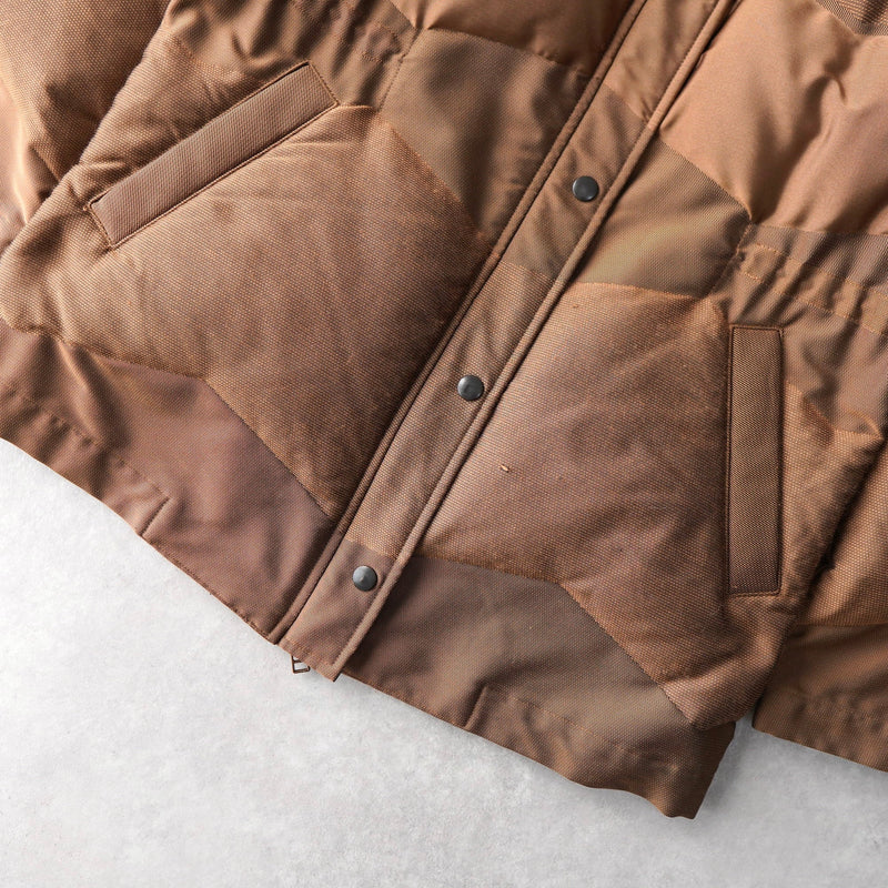 Glossy Puffer Down Jacket - NEWSED