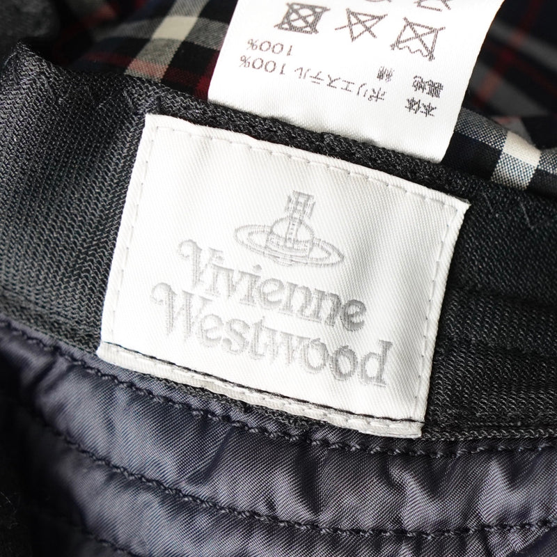 ヴィヴィアン ウエストウッド オーブ ナイロン バケットハット ネイビー