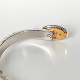 エルメス ミニクリック シェーヌダンクル GM バングル ハート シルバー / グレー / ホワイト / ゴールド - NEWSED