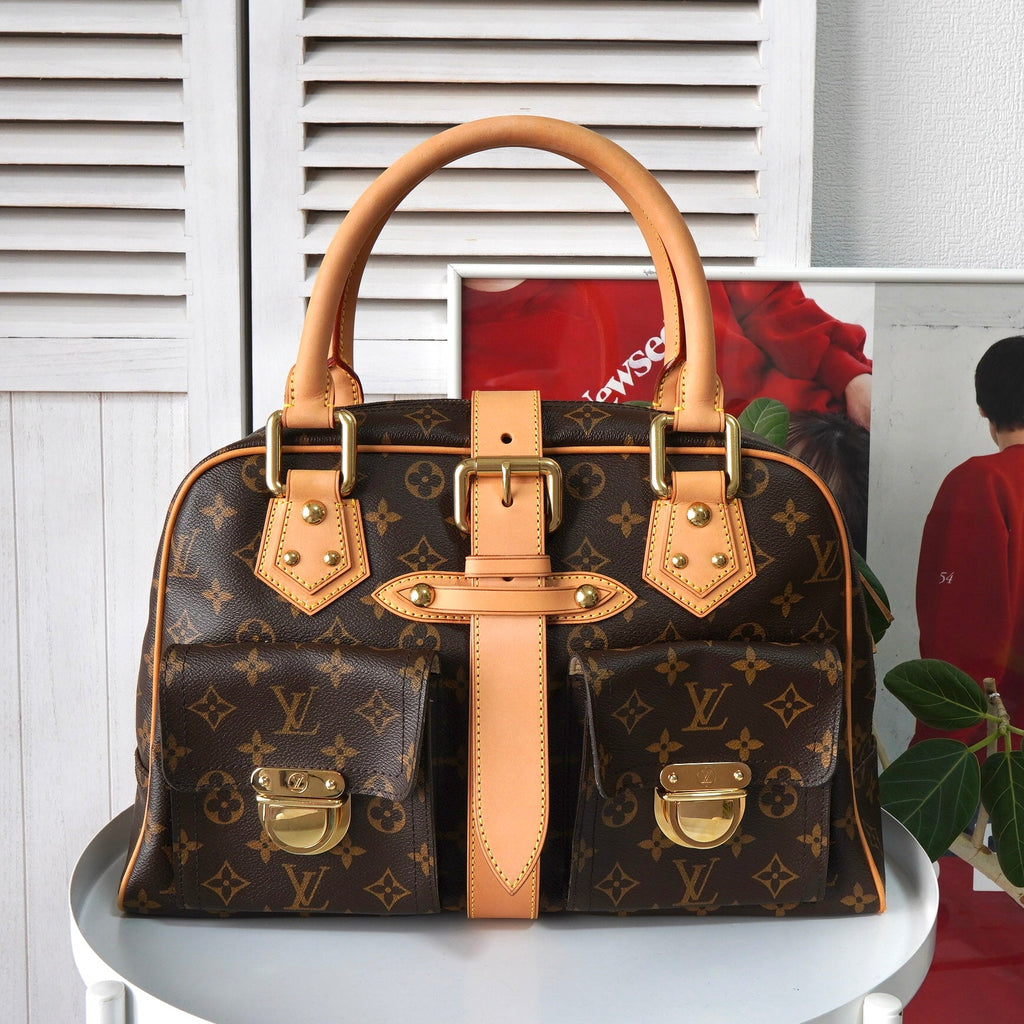 ルイ ヴィトン モノグラム マンハッタンGM トートバッグ ハンドバッグ M40025