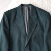 Gold Button Green Color Tailored Jacket｜Made in Italy