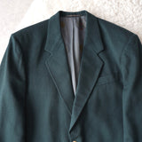 Gold Button Green Color Tailored Jacket｜Made in Italy - NEWSED