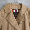 Gold Button Trench Coat