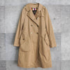 Gold Button Trench Coat