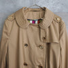 Gold Button Trench Coat