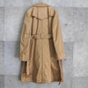 Gold Button Trench Coat