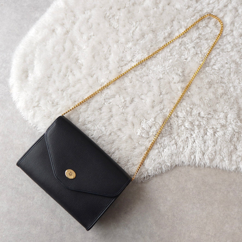 Gold Chain Shoulder Bag - NEWSED