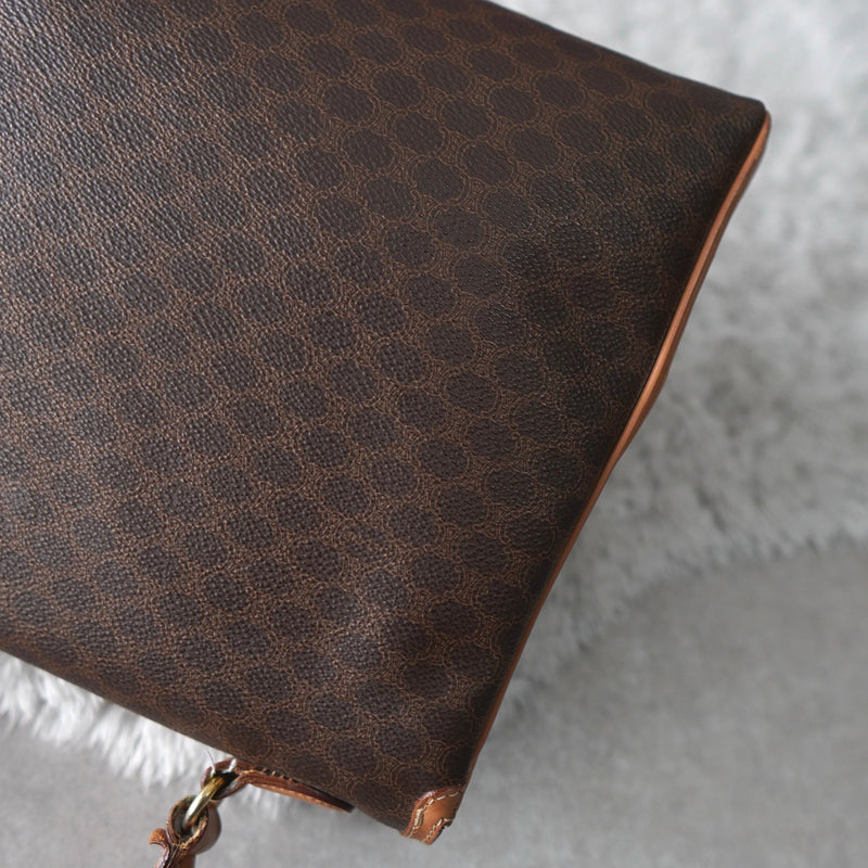 Gold Gancini and Toggle Chain Macadam Hand Bag Made in Italy - NEWSED