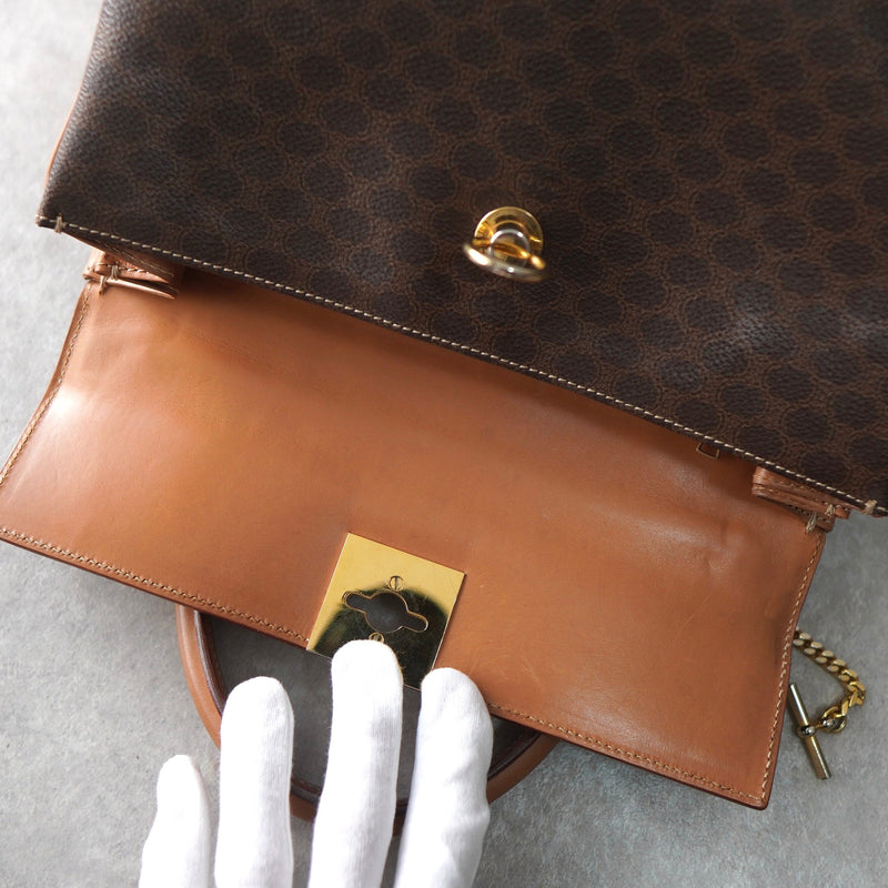 Gold Gancini and Toggle Chain Macadam Hand Bag Made in Italy - NEWSED