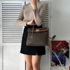 Gold Gancini and Toggle Chain Macadam Hand Bag Made in Italy