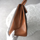 Gold Gancini and Toggle Chain Macadam Hand Bag Made in Italy - NEWSED
