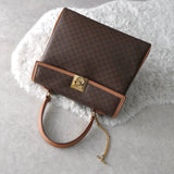 Gold Gancini and Toggle Chain Macadam Hand Bag Made in Italy - NEWSED
