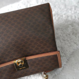Gold Gancini and Toggle Chain Macadam Hand Bag Made in Italy - NEWSED