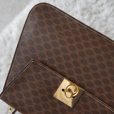 Gold Gancini Macadam Hand Bag - NEWSED