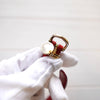 Gold Leather Bracelet