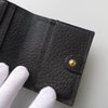 Gold Orb Leather Bi-fold Wallet