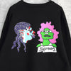 シュプリーム Gonz Heads Crewneck プリント スウェット ブラック