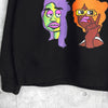 シュプリーム Gonz Heads Crewneck プリント スウェット ブラック