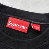 シュプリーム Gonz Heads Crewneck プリント スウェット ブラック - NEWSED