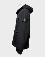 ストーンアイランド ムートン切替 GORE-TEX ジャケット ブラック M メンズ - NEWSED