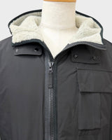 ストーンアイランド ムートン切替 GORE-TEX ジャケット ブラック M メンズ - NEWSED