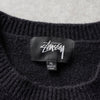 ステューシー Gothic Sweater バックロゴ ニット ブラック