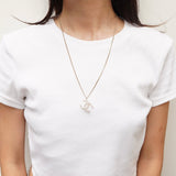 シャネル ココマーク マルチカラー ストーン ネックレス GP - NEWSED