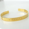 MM6 Maison Margiela 徽标 GP 金手镯