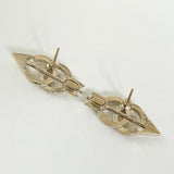 シャネル ココマーク ラインストーン ピアス GP ゴールド - NEWSED