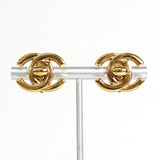 シャネル ココマーク ターンロック イヤリング GP - NEWSED