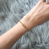 ジバンシィ ヴィンテージ GPゴールド チェーン ブレスレット - NEWSED