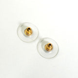 シャネル ココマーク フェイクパール ツイスト サークル ピアス GP ゴールド - NEWSED