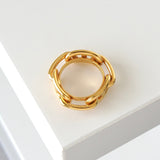 エルメス シェーヌダンクル スカーフリング スカーフ留め GPゴールド - NEWSED