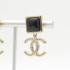 シャネル ココマーク パール カラーストーン ピアス GP ゴールド レディース