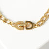 クリスチャン ディオール ヴィンテージ チェーン ブレスレット GP ゴールド