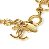 シャネル ココマーク フラワーモチーフ チョーカー ネックレス GP ゴールド - NEWSED