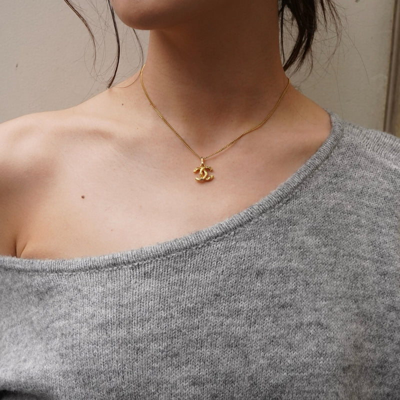 シャネル ココマーク ネックレス GP - NEWSED