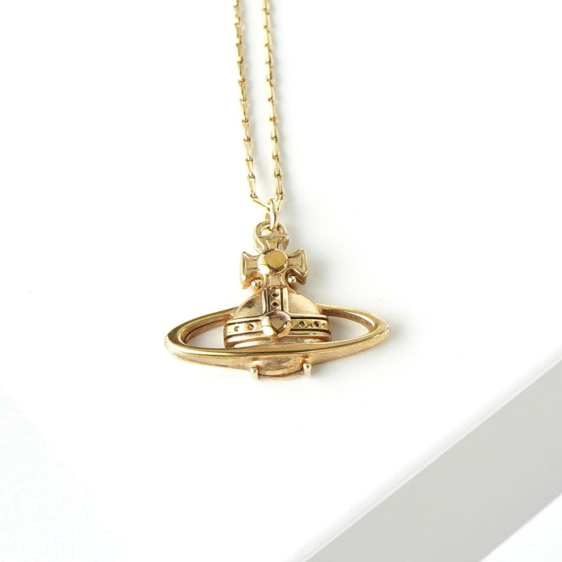 ヴィヴィアン ウエストウッド オーブ GP ゴールド ネックレス 箱付き - NEWSED