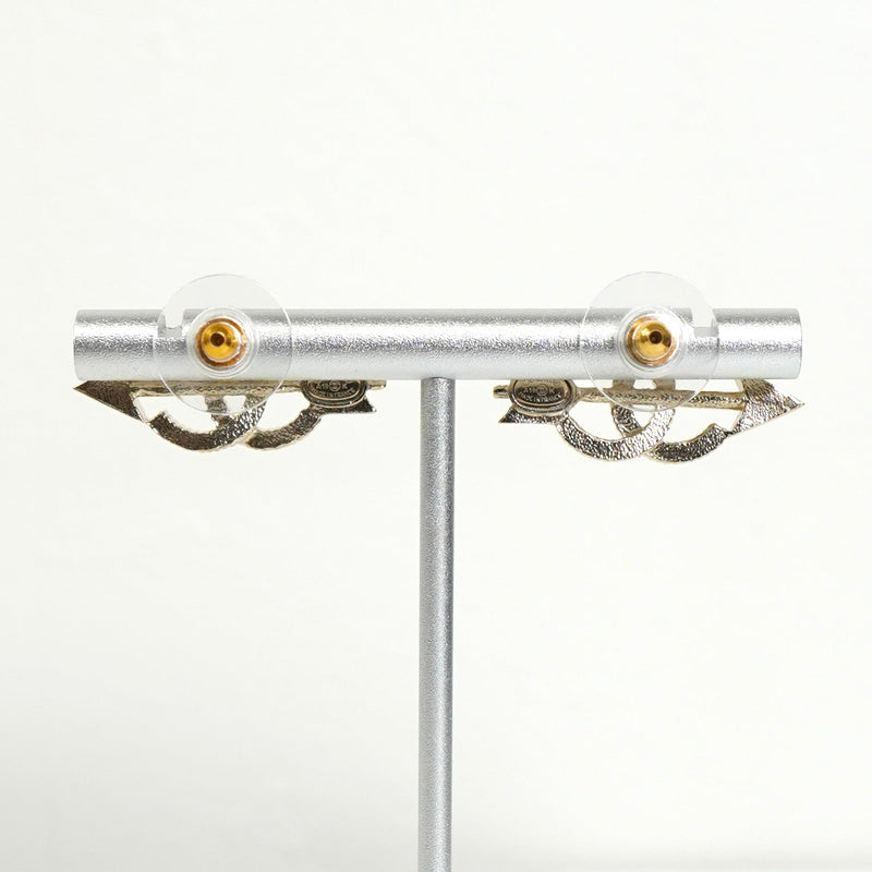 シャネル ココマーク ラインストーン ピアス GP ゴールド - NEWSED