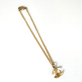 シャネル ココマーク チェーン ラインストーン ブレスレット GP ゴールド / ピンク - NEWSED