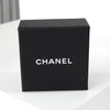 Chanel Coco Mark 徽标耳环 黑色 / GP 金色