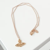 ヴィヴィアン ウエストウッド オーブ GP ピンクゴールド ネックレス - NEWSED