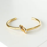 セリーヌ ノット GP ゴールド バングル ブレスレット 箱付き - NEWSED