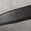 セリーヌ ヴィンテージ サルキー 輪馬車 GP バックル レザー ベルト ブラック / ゴールド